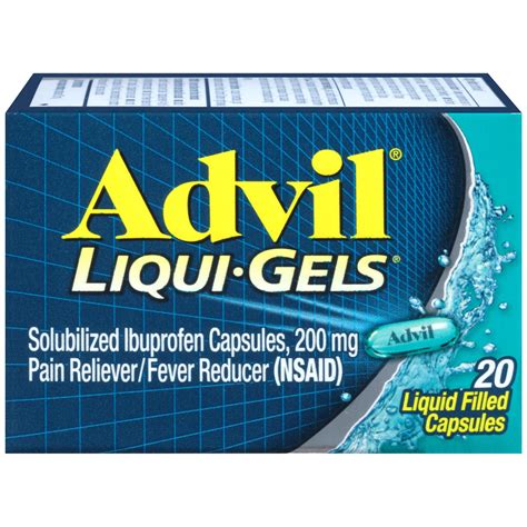 are advil liquigels more effective than generic ibuprofen